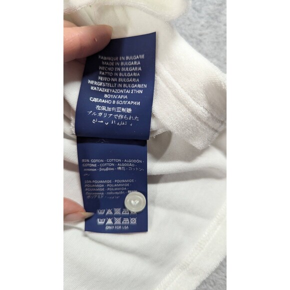 Vilebrequin Men Shirt XXL Terry Cloth Polo Ribbed Collar Tailored Fit‎ Logo - Picture 9 of 14